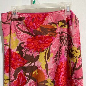 Cato floral skirt